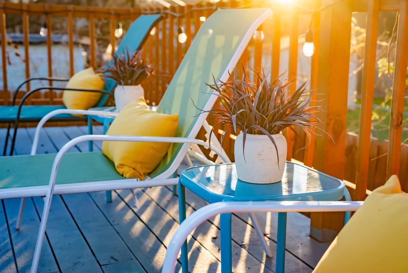 Game Room, Pool & Fire Pit At The Medical Center San Antonio Exteriör bild