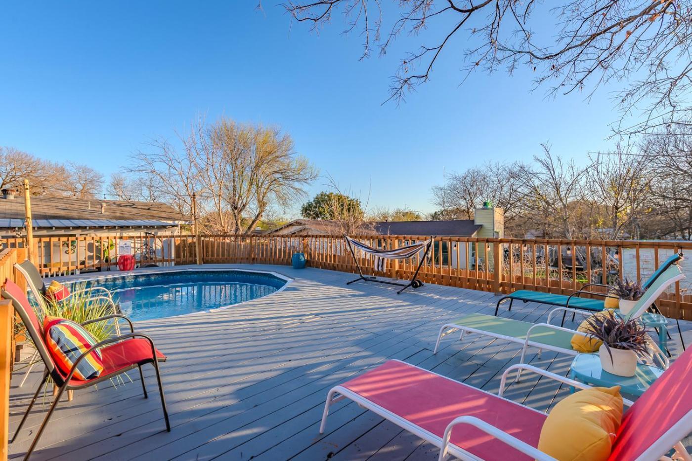 Game Room, Pool & Fire Pit At The Medical Center San Antonio Exteriör bild