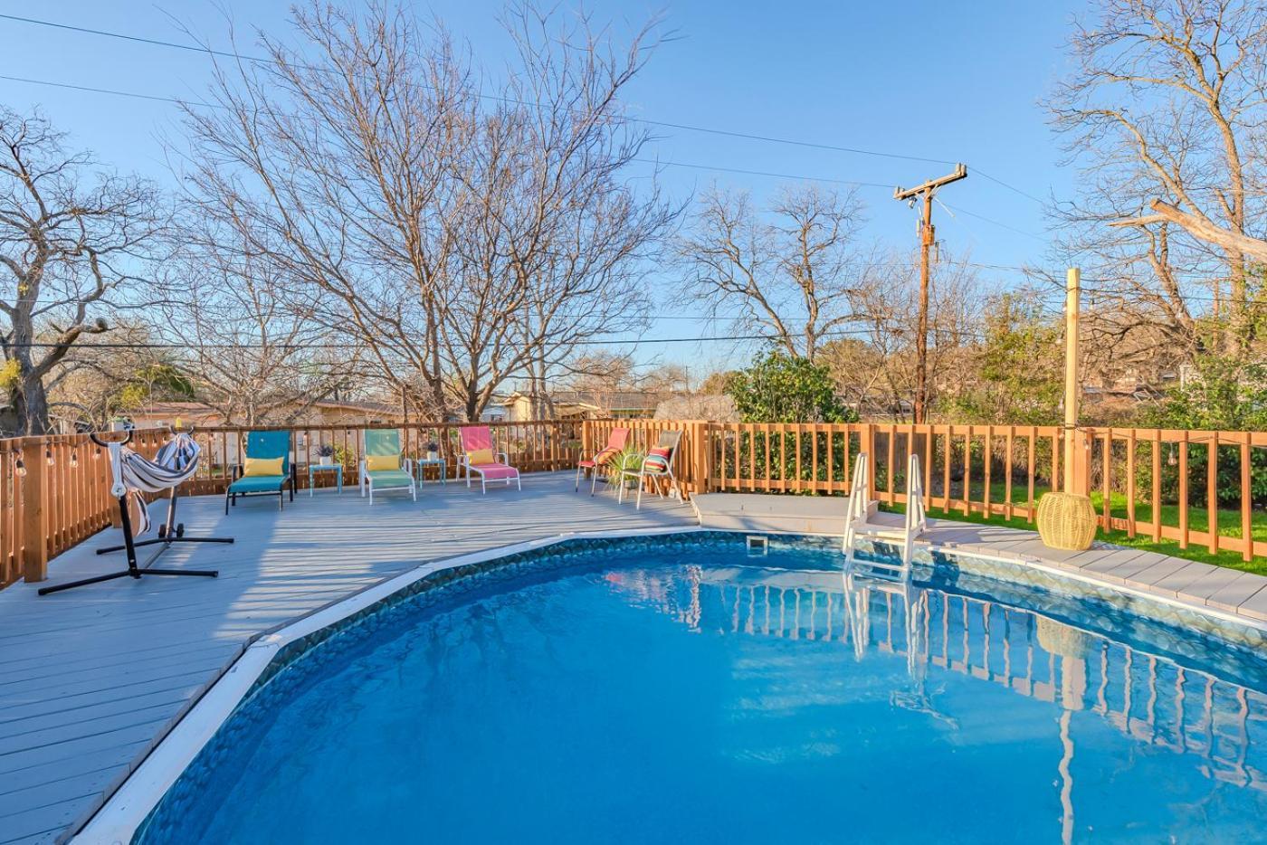 Game Room, Pool & Fire Pit At The Medical Center San Antonio Exteriör bild